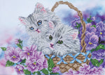 Diamond Dotz Kitty Basket Craft For Ages 8+