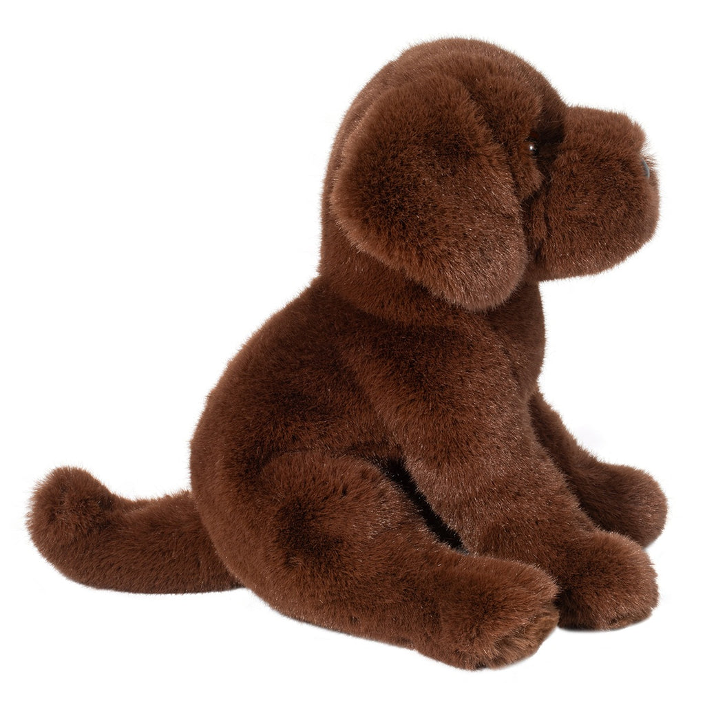 Zoom Chocolate Lab 9" Plush Dog