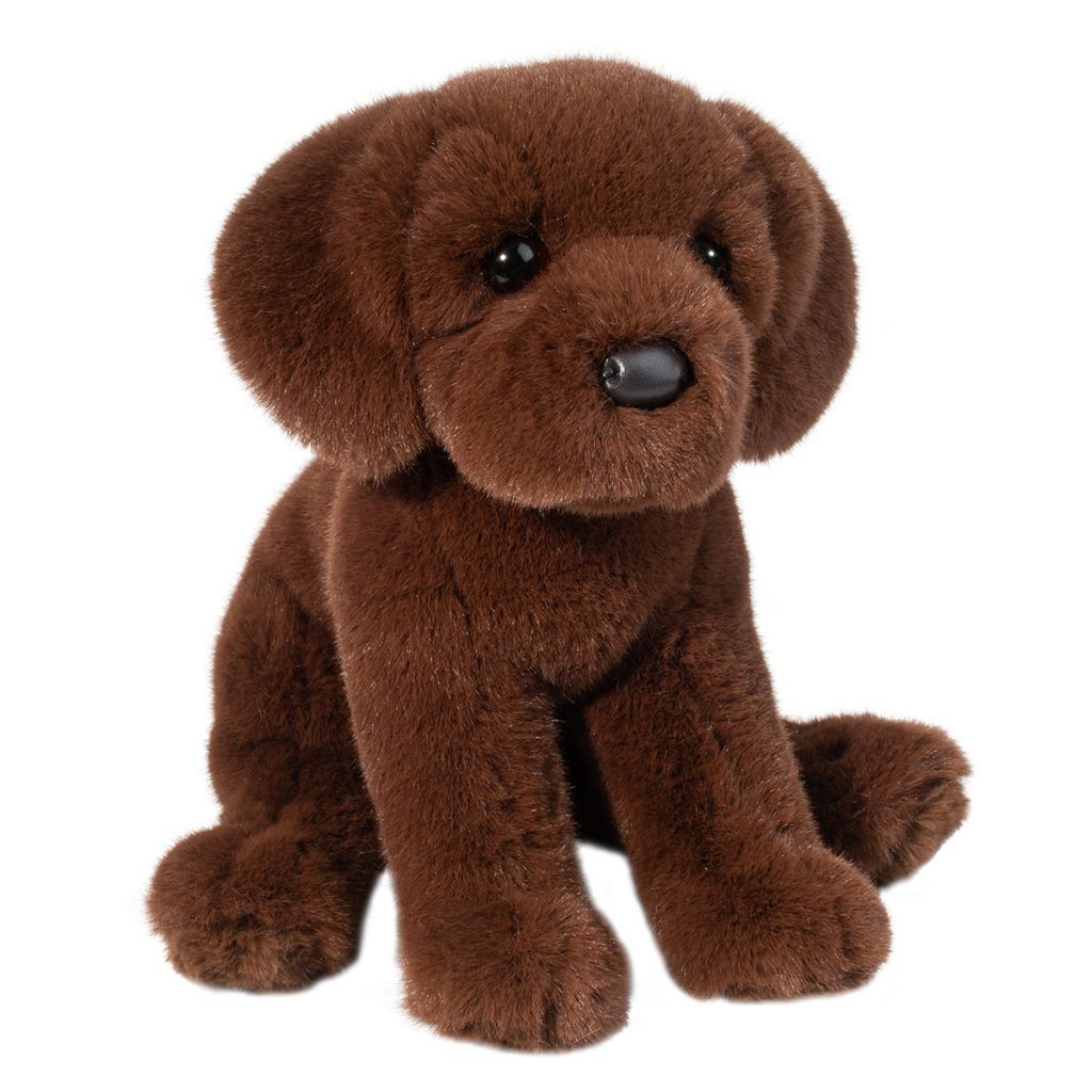 Zoom Chocolate Lab 9" Plush Dog