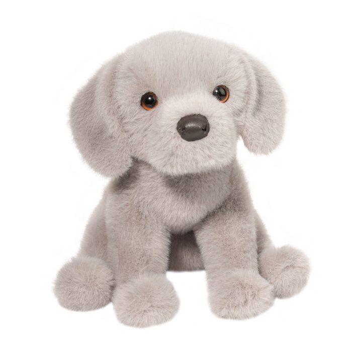 Argento Floppy Silver Lab Pup Plush - CR Toys