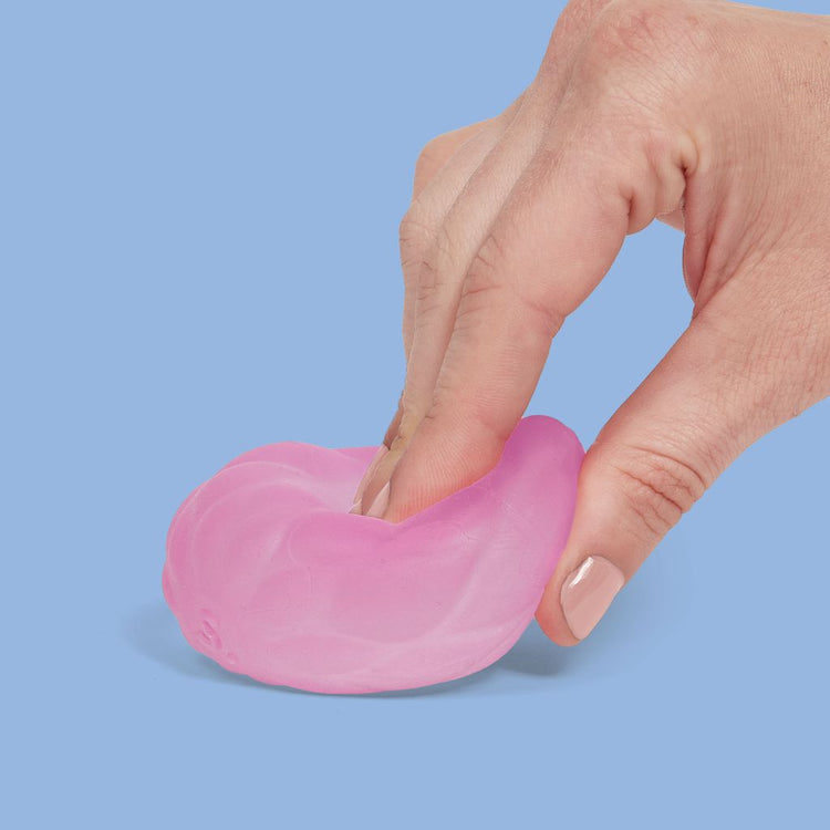 Gump Memory Gel Stress Ball | Quilt (Moonjelly) | Pink - 2
