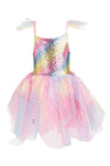 Gown | Rainbow Fairy Dress & Wings Multi 7-8 - 1