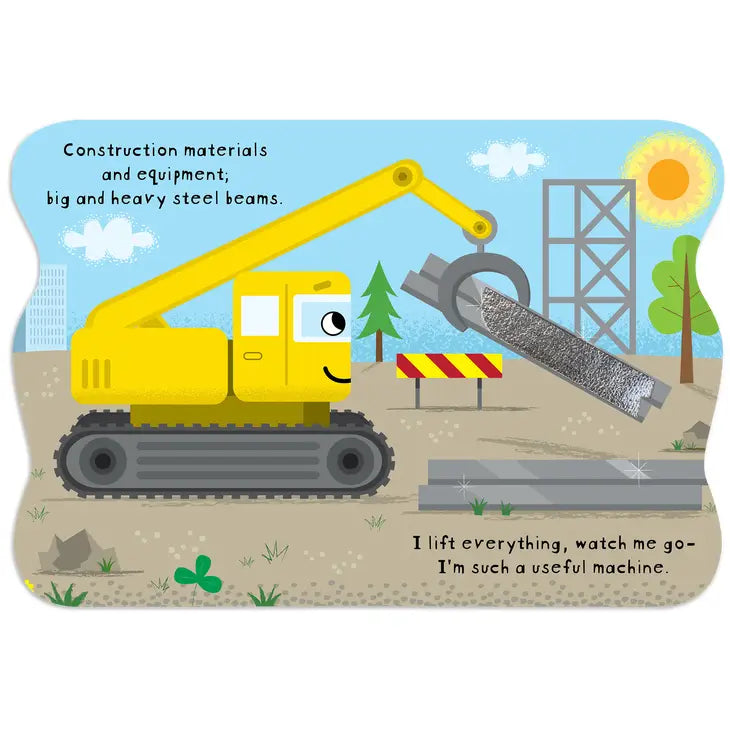 Construction Crane Touchy-Feely Board Book