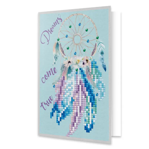 Diamond Dotz Greeting Card-Dreams Come True