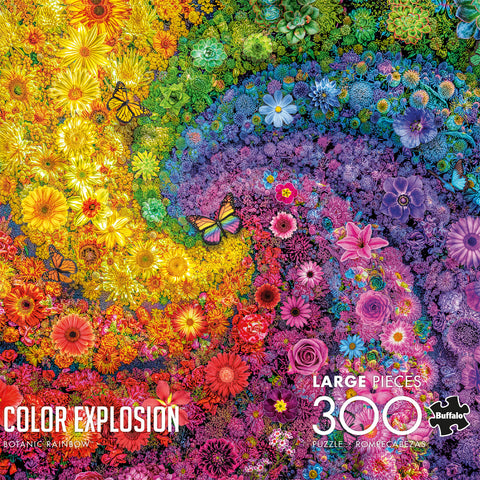 Botanic Rainbow 300 Large Pc Puzzle