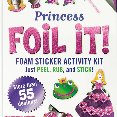 Princess Foil It! Activity Book