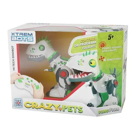 Crazy Pets 6 Dinopunk Robot For Ages 5+