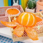 Fidget Sensory | Tangerine Cutie Peeling Trending Squishy - 1