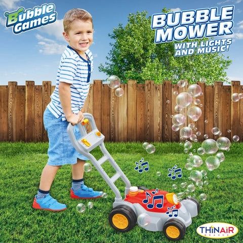 Bubble Mower with Bubble Formula