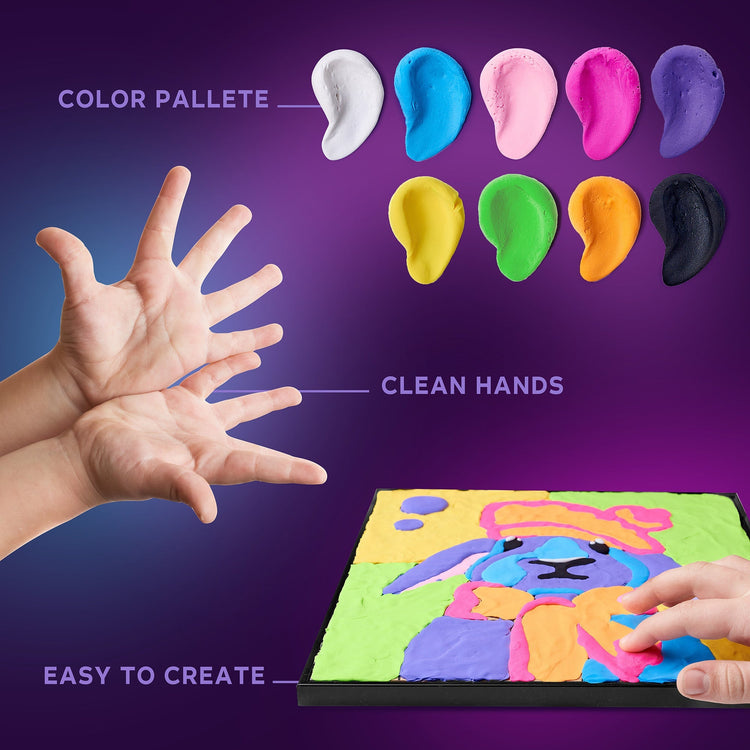 OKTO Sensory Art | Coloring With Clay By Numbers 5+