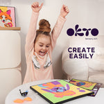 OKTO Sensory Art | Coloring With Clay By Numbers 5+