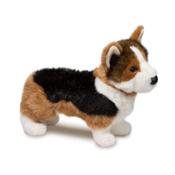 Kirby Tri-Color Corgi Plush - 3