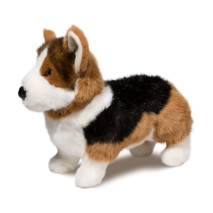 Kirby Tri-Color Corgi Plush - 5
