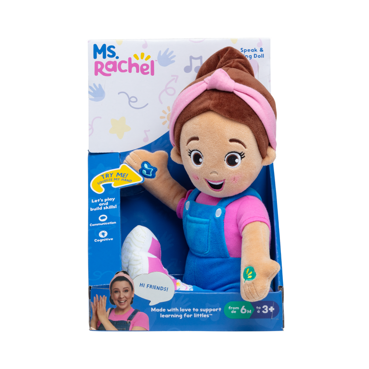 Ms. Rachel Speak N Sing Doll | 6M+