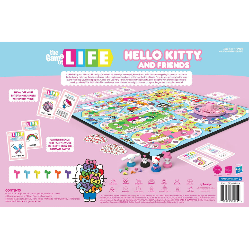 Hello Kitty and Friends The Game of Life 8+