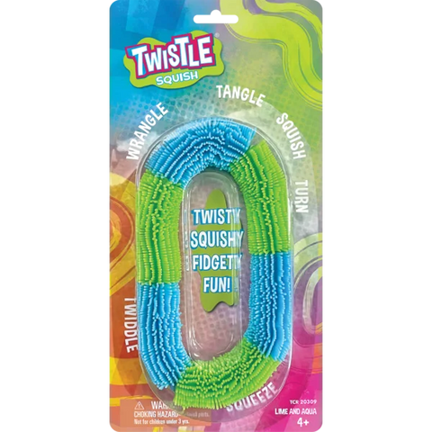 Twistle Squish Aqua and Lime 4+ - CR Toys