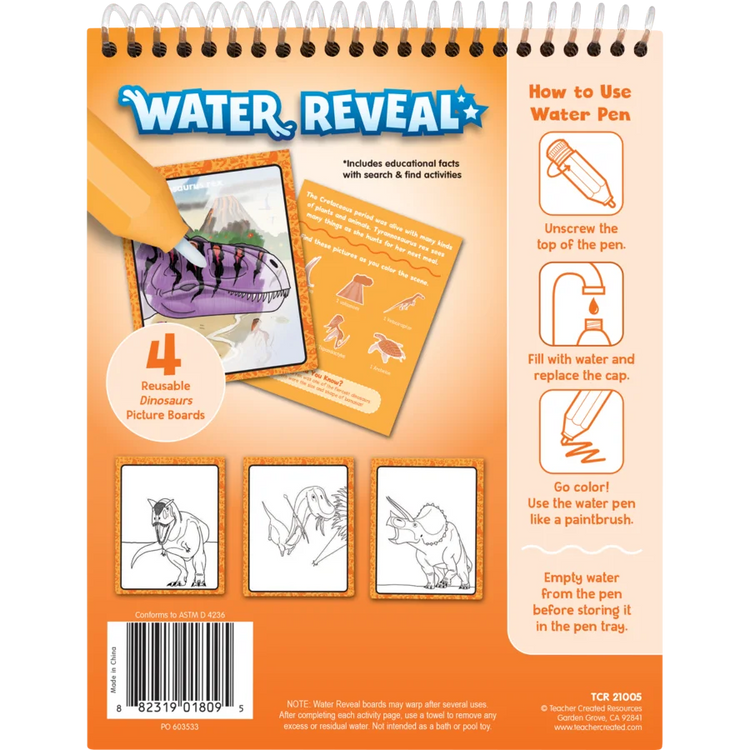 Water Reveal | Dinosaurs 3+