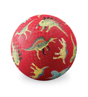 7" Playball/Dinosaurs Red