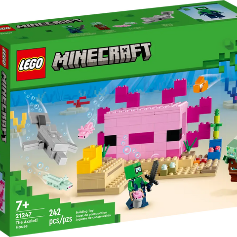 Lego Minecraft The Axolotl House