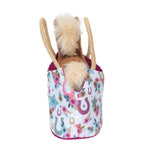 Sassy Sak | Boho Horseshoe W/Horse Plush 2+ - 4