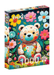 Flower Teddy Bear 1000pc Puzzle 10+ - 3