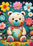 Flower Teddy Bear 1000pc Puzzle 10+ - 2