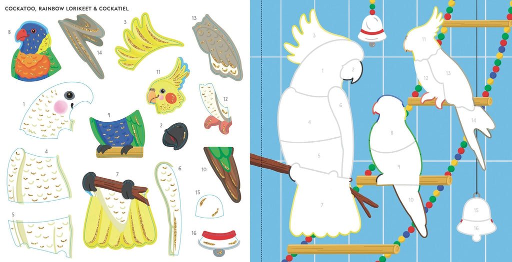 My First Color By Sticker Book | Pets
