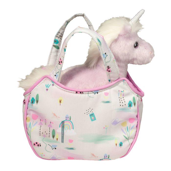 Sassy Sak | Magical World W/Purple Unicorn Plush 2+ - 3