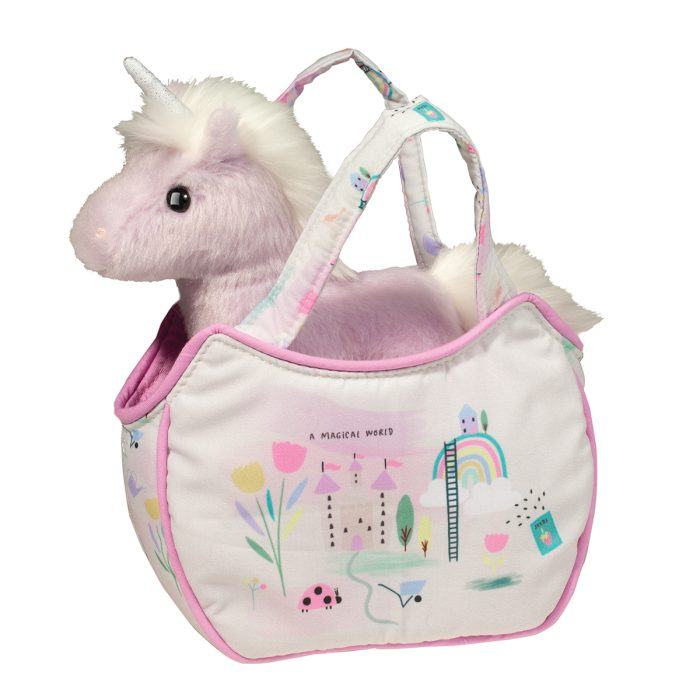 Sassy Sak | Magical World W/Purple Unicorn Plush 2+ - 2