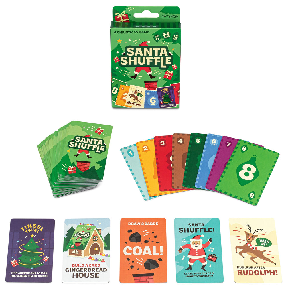 Santa Shuffle A Christmas Card Game 7+ - 2