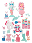 Dress Up Bath Toy  Girl/Mermaid