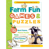 Farm Fun Games & Puzzles Activity Book