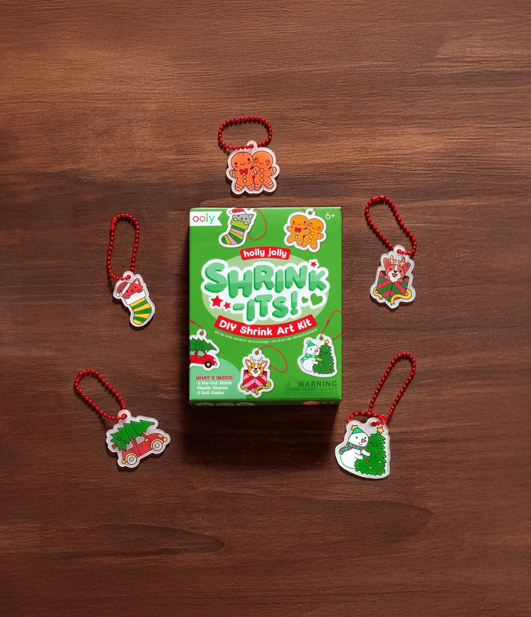 Holly Jolly Shrink-Its DIY Shrink Art Kit 6+ - 4