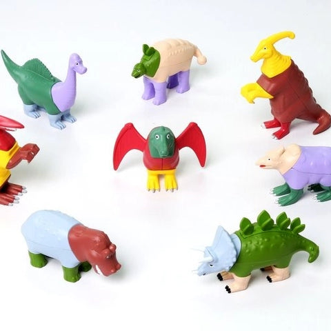 Magnetic Mix Or Match Mini Dinosaurs Deluxe