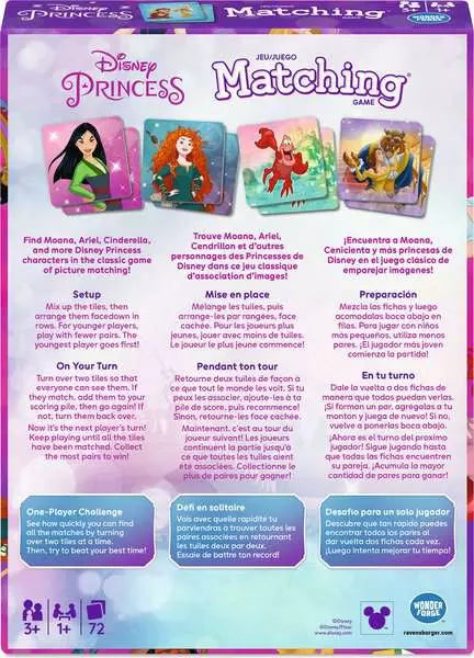 Disney Princess Matching Game 3+ - 2