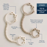 Itzy Strap Pack | Toy and Snack Cup Strap - 4