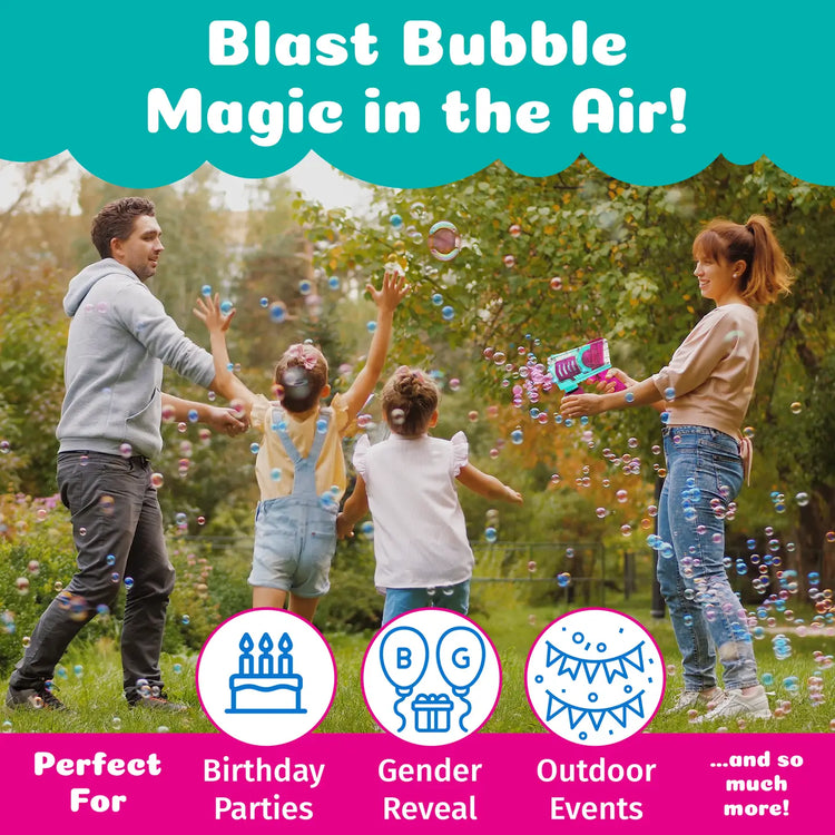 PoppinColorz | Cozmic Color Bubble Blaster 3+ - 4