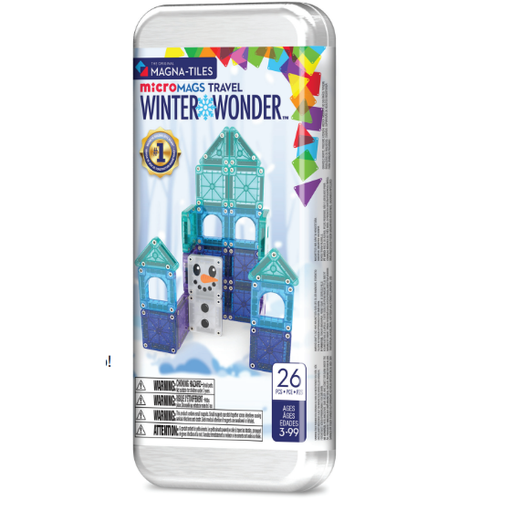 Magna-Tiles | Winter Wonderland Travel Set Ages 3+