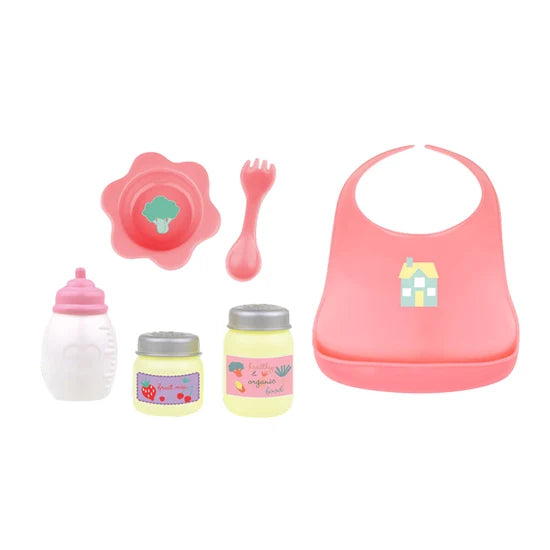 Highchair and Accessories for 16" Doll | 2+ - 3