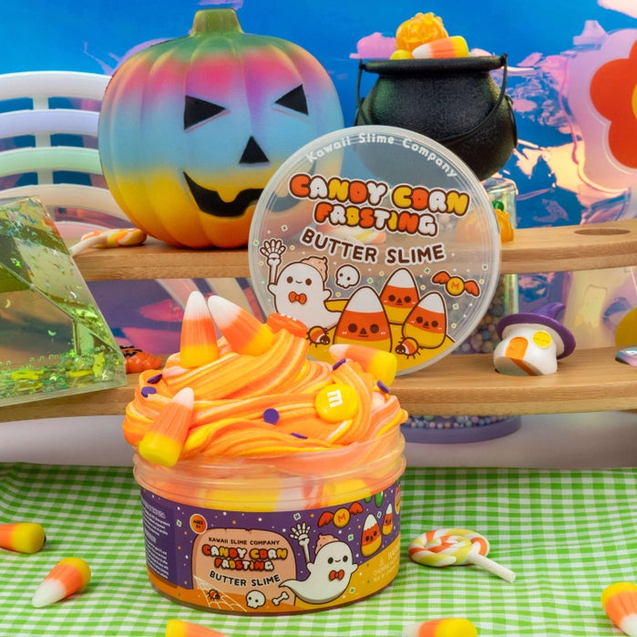 Slime Candy Corn Frosting Butter Slime For Ages 4+