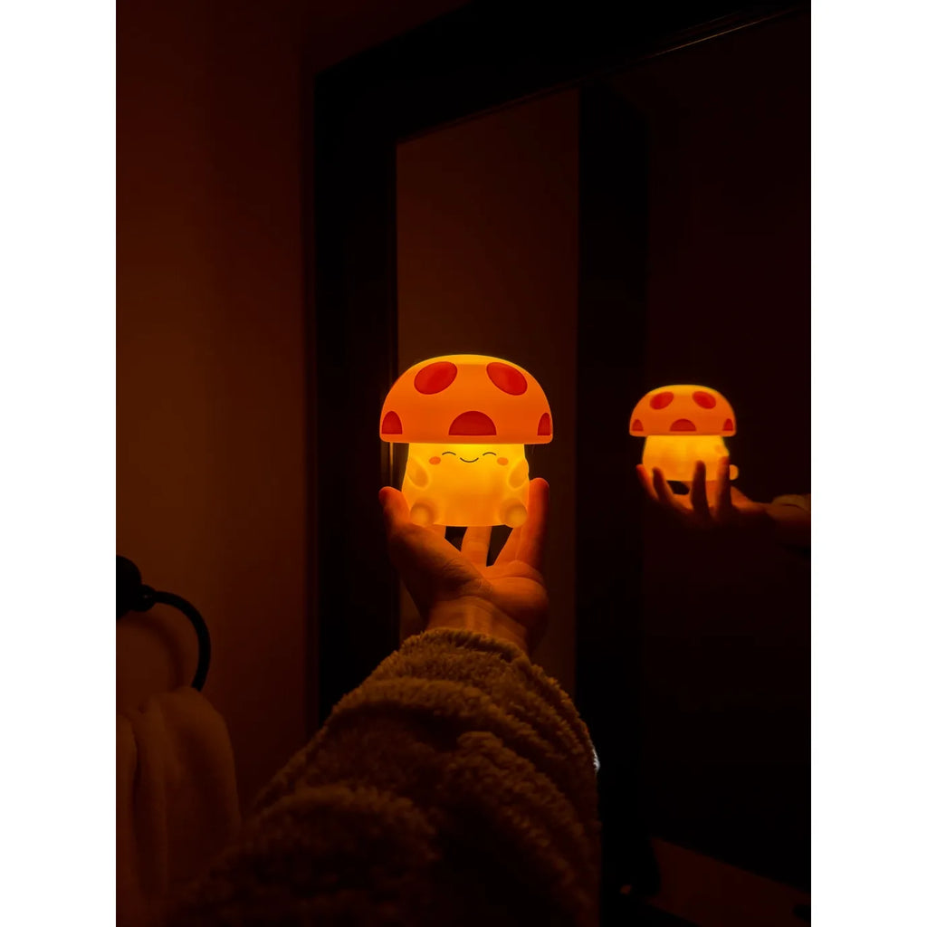 Mushi Ambient Mushroom Night Light | Orange - 7
