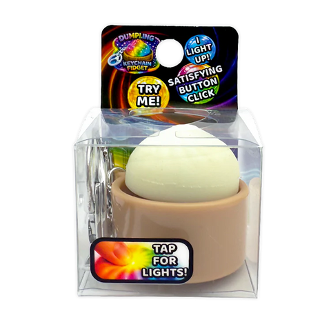Fun Doh | Dumpling Light-Up Clicker Keychain - 1