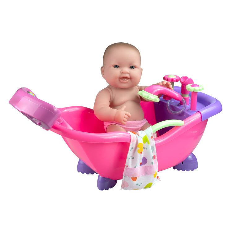 Lots of Love Babies 14" All Vinyl Baby Doll in Electonic Sounds Tub