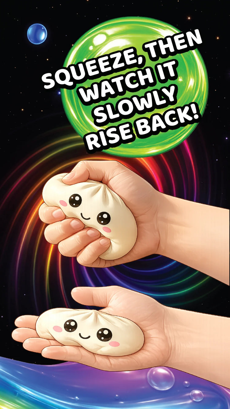 Fun Doh | Mystery Dumpling | Slow Rise Squish - 3