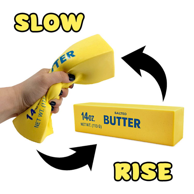 Fun Doh | 10" Jumbo Butter Squish Slow Rise - 5