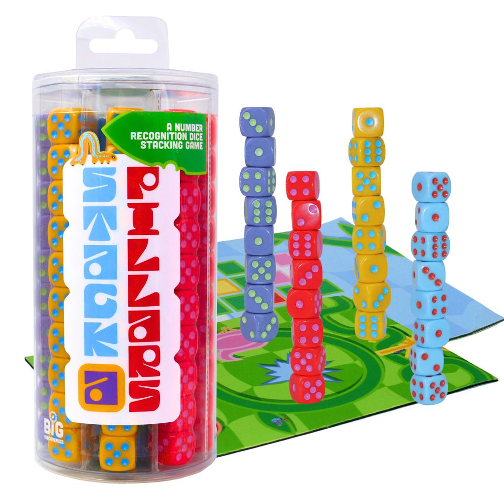 Stack-A-Pillars | Family Dice Stacking Game 6+ - 2