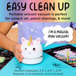 Deluxe Scratch Art Kit with Mini Vacuum for Kids 6517000