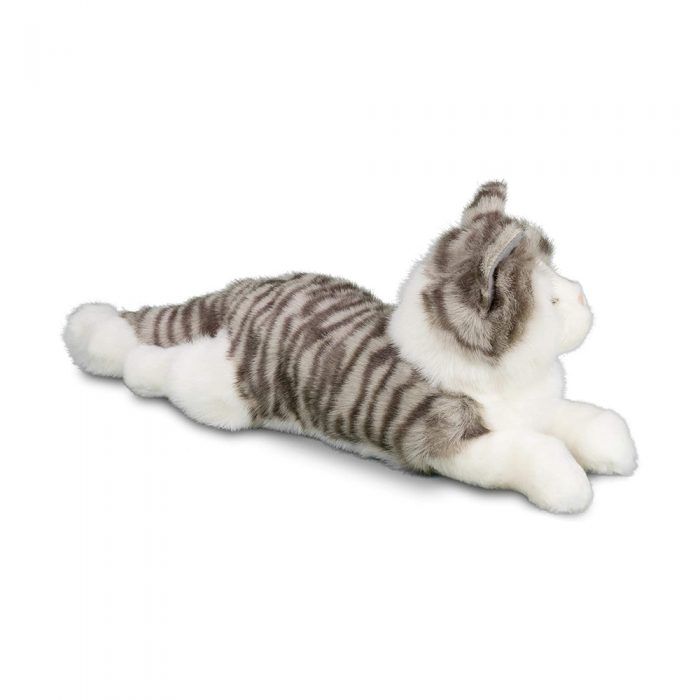 Smokey Gray Cat Plush - 7