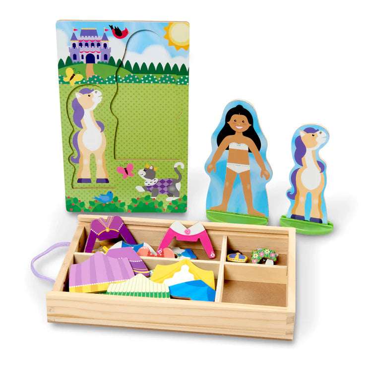 Princess Magnetic Dress-Up Play Set For Ages 3+