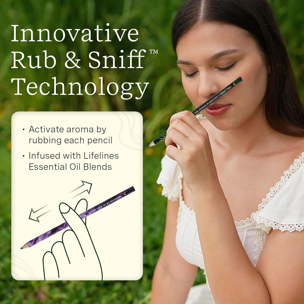 Lifelines Rub & Sniff Scented Color Pencils 10Pack - 3